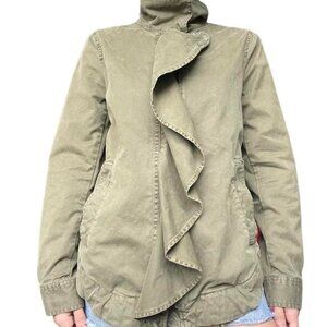 Banana Republic Olive Green Military Utility Jacket - XL